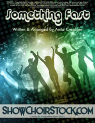 Something Fast Digital File choral sheet music cover Thumbnail